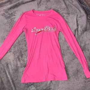 Long sleeve T-shirt from Pink Victoria secret.